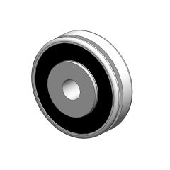 607 Tungsten Carbide Thrust Wheel