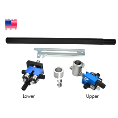 JET 14" Hex Post Riser Block Version with Micro-Adjustable guides