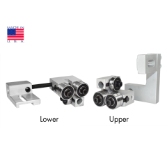 The Rikon/Craftsman 10" bandsaw guide upgrade kit from Carter Products.